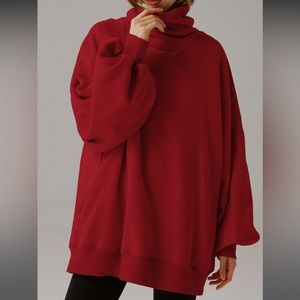 LIT Oversized turtleneck sweatshirt